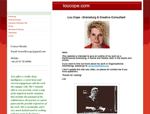 Tablet Screenshot of loucope.com